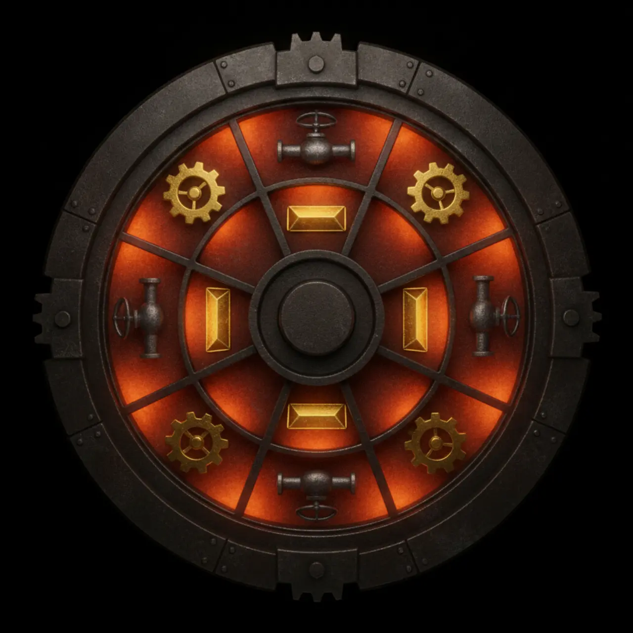 Furnace Roulette Wheel